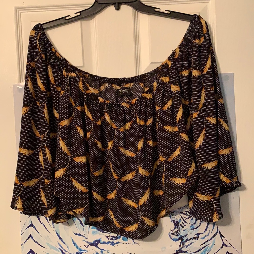 BASICALLY ME, Medium, Bohemian Crop Top